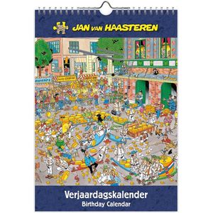 Jan van Haasteren A4 verjaardagskalender Jan van Haasteren Kalender