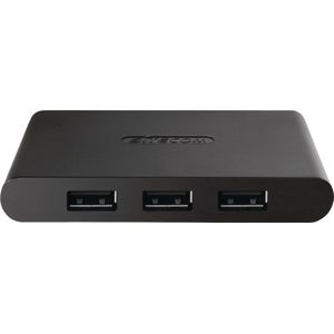 Sitecom - Usb hub 4 poort - Usb hub met voeding - Compacte en lichtgewicht USB 2.0 Hub