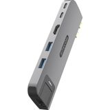 Sitecom 6 in 2 MacBook Multiport Hub dockingstation USB-C, HDMI, USB-A