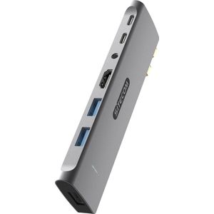 Sitecom 7 in 2 MacBook Multiport Hub dockingstation USB-C, HDMI, USB-A