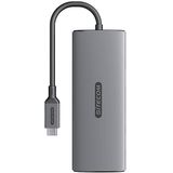 Sitecom - 6-in-1 USB-C Power Delivery Gen 2 Multiport Dockingstation - Zwart - USB-C