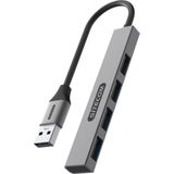Sitecom - USB-A naar 4x USB-A Nano Hub - Zwart - Compact ontwerp