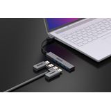 Sitecom - USB-A naar 4x USB-A Tiny Hub - USB-A - 4 Poorten - 20 cm Kabellengte