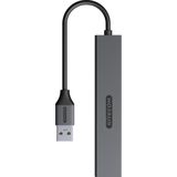 Sitecom - USB-A naar 4x USB-A Tiny Hub - USB-A - 4 Poorten - 20 cm Kabellengte