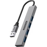 Sitecom - USB-A naar 4x USB-A Tiny Hub - USB-A - 4 Poorten - 20 cm Kabellengte