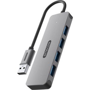 Sitecom - USB-A naar 4x USB-A Hub - Voor Windows, Apple Mac en Chromebooks