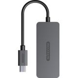 Sitecom - USB-C naar 4x USB-C Hub - Zwart - USB-C 3.2 - 5 Gbps