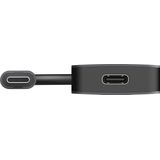 Sitecom - USB-C naar 4x USB-C Hub - 10 Gbps - Zwart - USB 3.2