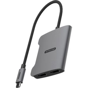 Sitecom Usb-c-naar-dual Hdmi-adapter