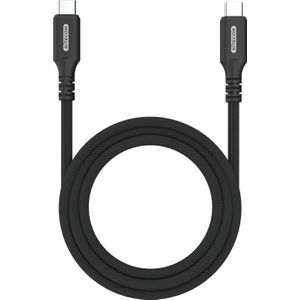 Sitecom - USB-C to USB-C Full feature (charge video data) 1,2m - 4K 60 hz video op USB-C scherm