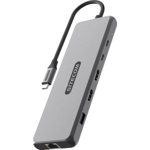 Sitecom - 10 in 1 USB4 Power Delivery Multiport adapter