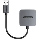 Sitecom - USB Kaartlezer UHS-I - SD + MicroSD 104MB per sec - Windows, Mac & Chromebooks