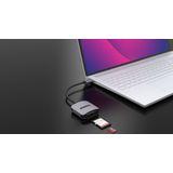 Sitecom - USB-A Kaartlezer - Zwart - UHS-I - 104MB/s
