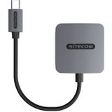 Sitecom Sd / Microsd Kaartlezer Pro Usb-c Zilver Zwart (md-1010)