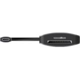 Sitecom - USB-C Kaartlezer - Zwart - Materiaal: Kunststof - UHS-II