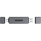 Sitecom - USB-A + USB-C Stick Kaartlezer - Zwart - USB 3.0