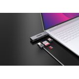 Sitecom - USB-Stick Kaartlezer - 2x USB - Zwart - 5 Gbps Snelheid