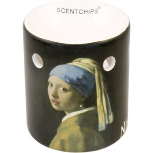 Scentchips brander Oude Meesters Vermeer Meisje Parel - Keramiek