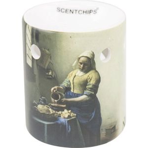 Scentchips geurbrander - Oude Meesters Vermeer Melkmeisje - Keramiek