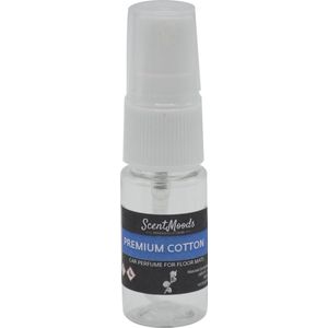 Scentmoods Car Perfume Premium Cotton 10ml - Autoparfum - Vloermatten Spray - 100% essentiële parfumolie
