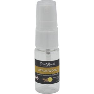 Scentmoods Car Perfume Citrus Wood 10ml - Autoparfum - Vloermatten Spray - 100% essentiële parfumolie