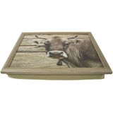 Mars & More - Laptray - Schootkussen - Zwitserse Koe - 33x43cm
