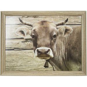 Mars & More - Laptray - Schootkussen - Zwitserse Koe - 33x43cm