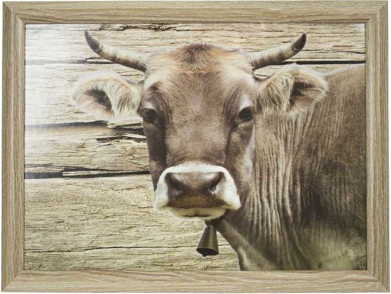 Mars & More - Laptray - Schootkussen - Zwitserse Koe - 33x43cm