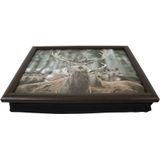 Mars & More - Laptray - Schootkussen - Winter Hert - 33x43cm