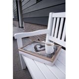 Schootkussen/laptray hart print 43 x 33 cm - Schoottafel - Dienblad voor op schoot