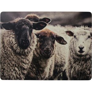 Placemat schapen nieuwsgierig (set van 4)