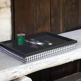 Mars & More - Schootkussen Laptray - Zwart - 43 x 33 cm - Dienblad voor op schoot