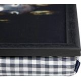 Mars & More - Schootkussen Laptray - Zwart - 43 x 33 cm - Dienblad voor op schoot