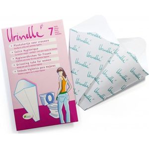 Urinelle Plaskoker - Voor Vrouwen - 7 Stuks