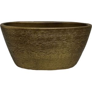 Osaka - Pot - Goud - Aardewerk - L 33 x D 16 x H 26
