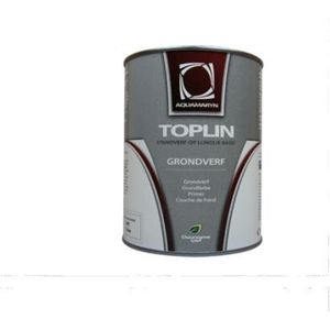 Toplin Grondverf - Professionele Natuurlijke Grondverf - Kleurvrij - Lijnolie