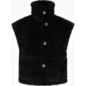 Another Label Lasse Vest Jassen Dames - Winterjas - Zwart