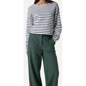 Another-Label Sweater Wit - Comfortabele Dames Trui van 100% Katoen