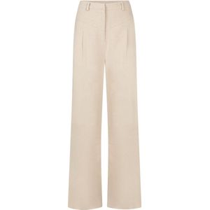 Another Label - Harembroek - Katoen-Linnen Mix - Zwart