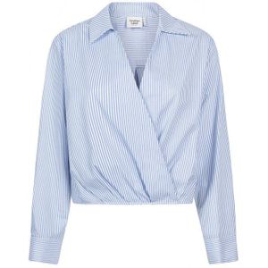 Another Label Top - White Granada Stripe