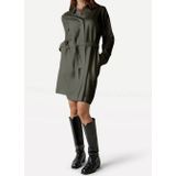 Another-Label - ALJoli Dress L/S - Blousejurk - Donkergroen