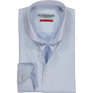 Ledub - Business Hemd - Blauw - Lange Mouw - Slim Fit