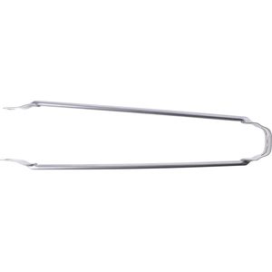 Spatbordstang zilverkleurig voor het voorwiel (28 inch/635)