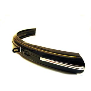 voorspatbord 28 inch staal zwart/goud