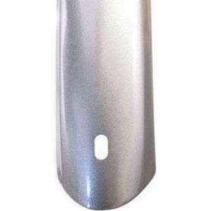 Hzb Spatbord Achter 28 Inch 50 Mm Staal Metallic Grijs