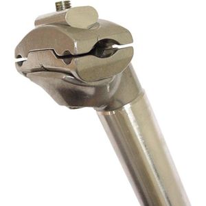 Zadelpen ATB ø25,4mm / 300mm - zilver