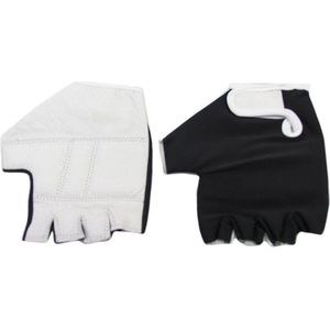 Handschoen fiets Lycra zwart large