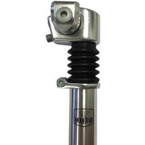 Post Moderne Zadelpen Verend 27,2 X 310 Mm Aluminium Zilver