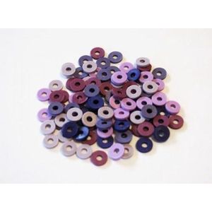 2804 Kralen Katsuki Mix - Purple Magic - 6mm - 100st
