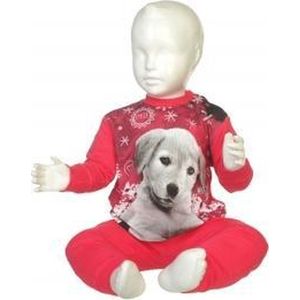 Fun2Wear meisjes pyjama mt. 92 Puppy Fuchsia